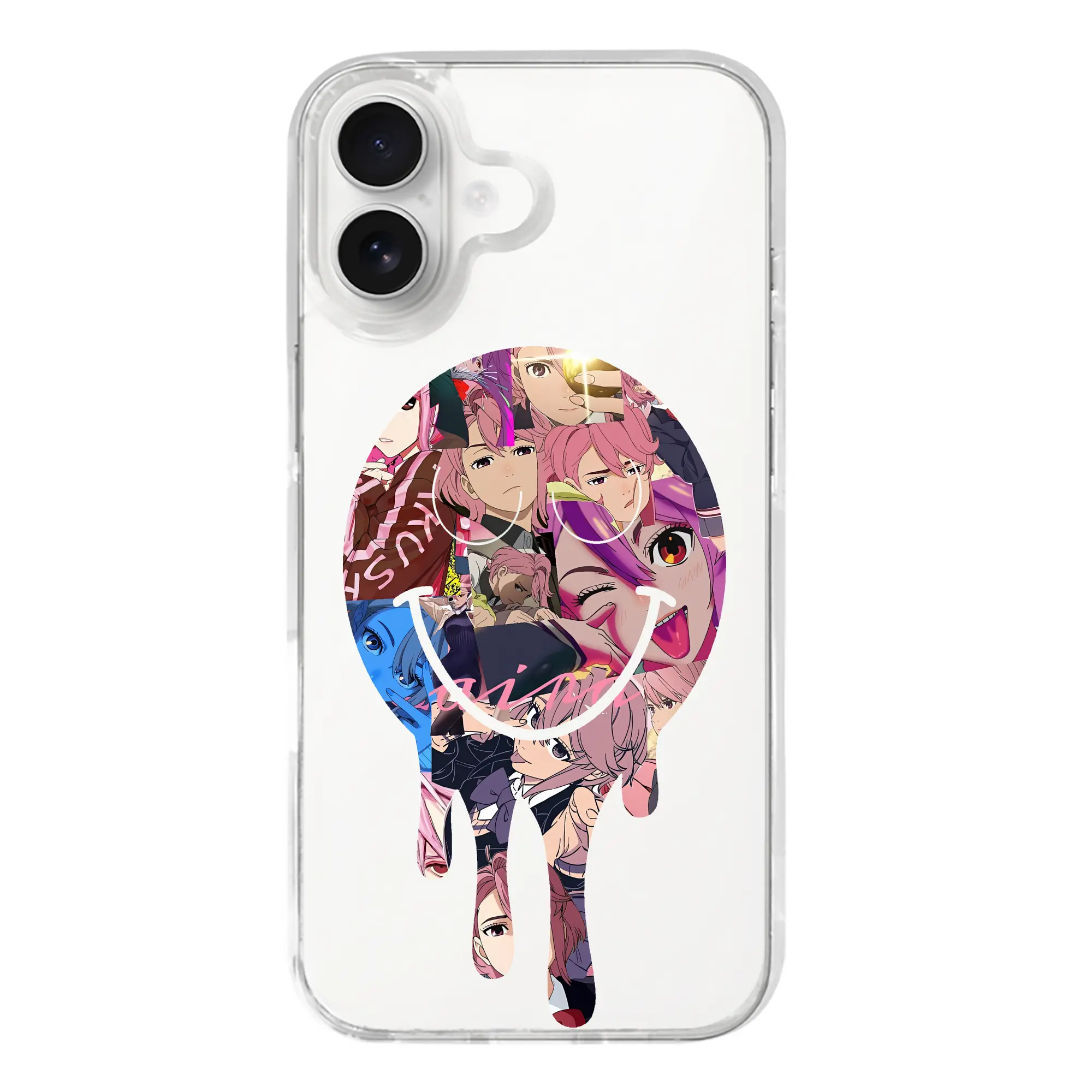 ダンダダン グッズ,白鳥愛羅 - iPhone 17シリーズ 透明スマホケース – 薄型・耐衝撃・精密フィット保護カバー